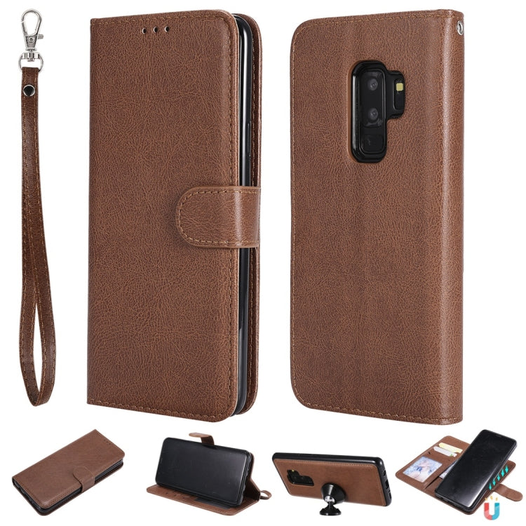 Solid Color Horizontal Flip Protective Case with Holder & Card Slots & Wallet & Photo Frame & Lanyard, For Galaxy Note 10+, For Galaxy Note 10, For Galaxy S8, For Galaxy S8+, For Galaxy S9, For Galaxy S9+, For Galaxy S10 5G, For Galaxy S10+������������...