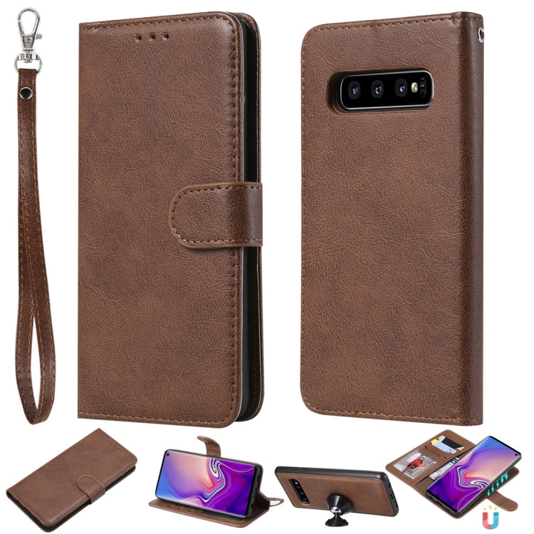 Solid Color Horizontal Flip Protective Case with Holder & Card Slots & Wallet & Photo Frame & Lanyard, For Galaxy Note 10+, For Galaxy Note 10, For Galaxy S8, For Galaxy S8+, For Galaxy S9, For Galaxy S9+, For Galaxy S10 5G, For Galaxy S10+������������...