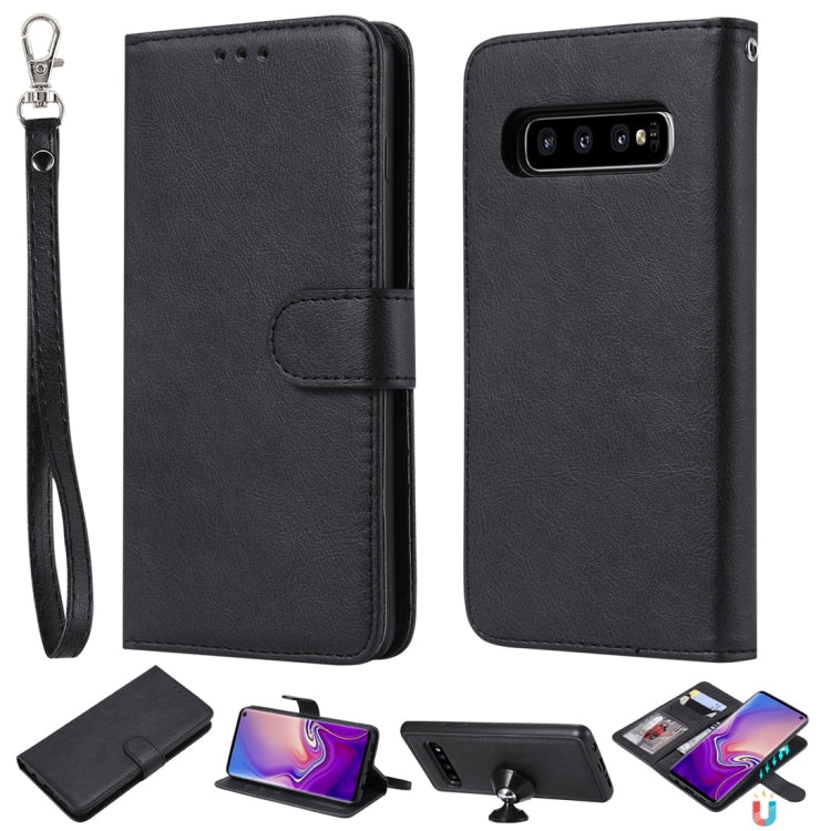 Solid Color Horizontal Flip Protective Case with Holder & Card Slots & Wallet & Photo Frame & Lanyard, For Galaxy Note 10+, For Galaxy Note 10, For Galaxy S8, For Galaxy S8+, For Galaxy S9, For Galaxy S9+, For Galaxy S10 5G, For Galaxy S10+������������...