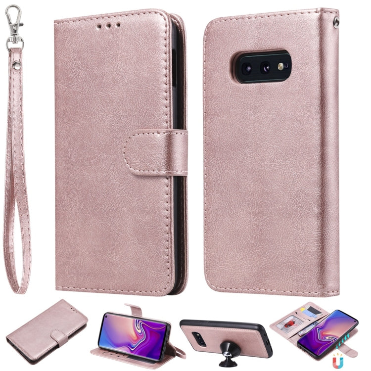 Solid Color Horizontal Flip Protective Case with Holder & Card Slots & Wallet & Photo Frame & Lanyard, For Galaxy Note 10+, For Galaxy Note 10, For Galaxy S8, For Galaxy S8+, For Galaxy S9, For Galaxy S9+, For Galaxy S10 5G, For Galaxy S10+������������...