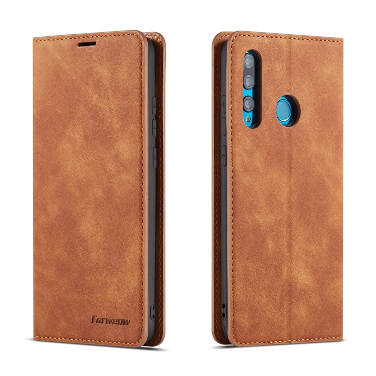 Forwenw Dream Series Oil Edge Strong Magnetism Horizontal Flip Leather Case with Holder & Card Slots & Wallet & Photo Frame, For Huawei P Smart+ (2019), For Huawei P20, For Huawei P20 Pro, For Huawei P20 Lite, For Huawei P30, For Huawei P30 Lite�������...