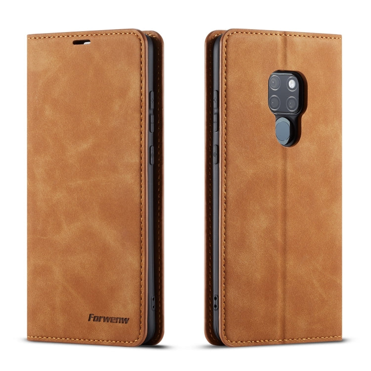 Forwenw Dream Series Oil Edge Strong Magnetism Horizontal Flip Leather Case with Holder & Card Slots & Wallet & Photo Frame, For Galaxy S10+, For Galaxy S10e, For iPhone 6s / 6, For iPhone 6s Plus / 6 Plus, For iPhone SE 2022 / SE 2020 / 8 / 7���������...