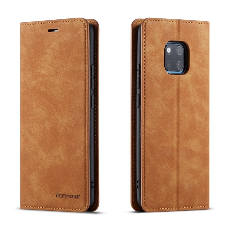 Forwenw Dream Series Oil Edge Strong Magnetism Horizontal Flip Leather Case with Holder & Card Slots & Wallet & Photo Frame, For Galaxy S10+, For Galaxy S10e, For iPhone 6s / 6, For iPhone 6s Plus / 6 Plus, For iPhone SE 2022 / SE 2020 / 8 / 7���������...