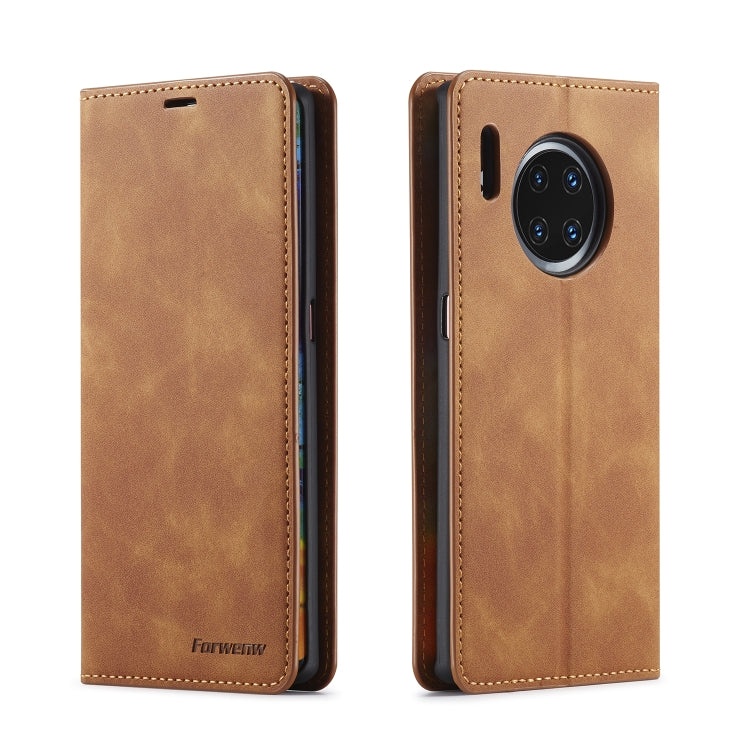 Forwenw Dream Series Oil Edge Strong Magnetism Horizontal Flip Leather Case with Holder & Card Slots & Wallet & Photo Frame, For Galaxy S10+, For Galaxy S10e, For iPhone 6s / 6, For iPhone 6s Plus / 6 Plus, For iPhone SE 2022 / SE 2020 / 8 / 7���������...