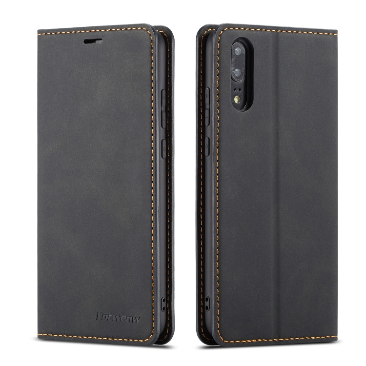Forwenw Dream Series Oil Edge Strong Magnetism Horizontal Flip Leather Case with Holder & Card Slots & Wallet & Photo Frame, For Huawei P Smart+ (2019), For Huawei P20, For Huawei P20 Pro, For Huawei P20 Lite, For Huawei P30, For Huawei P30 Lite�������...