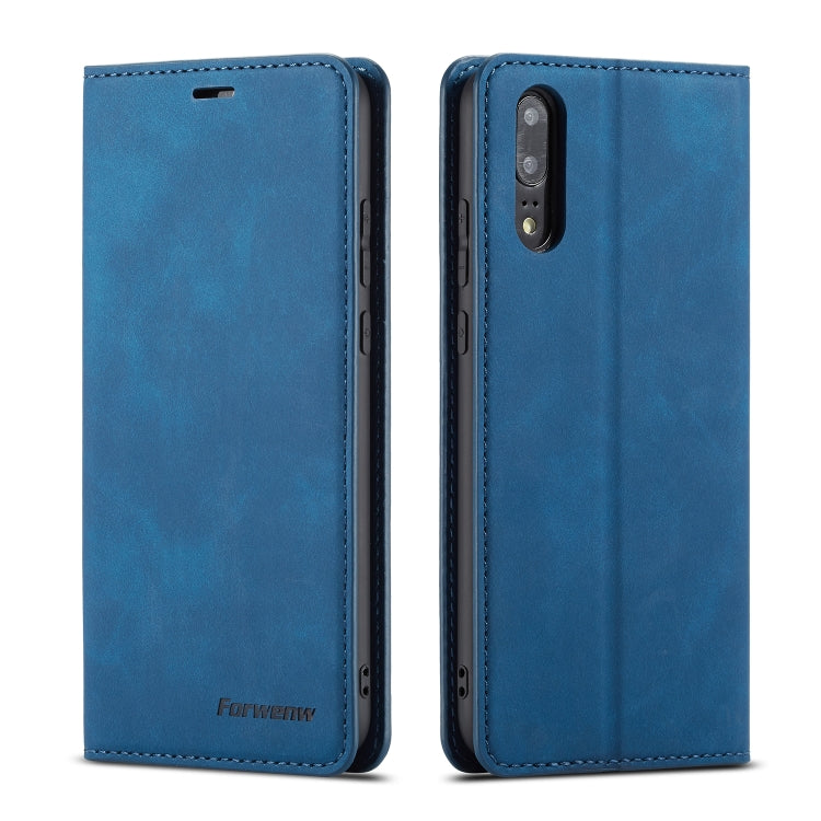 Forwenw Dream Series Oil Edge Strong Magnetism Horizontal Flip Leather Case with Holder & Card Slots & Wallet & Photo Frame, For Huawei P Smart+ (2019), For Huawei P20, For Huawei P20 Pro, For Huawei P20 Lite, For Huawei P30, For Huawei P30 Lite�������...