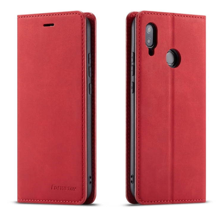 Forwenw Dream Series Oil Edge Strong Magnetism Horizontal Flip Leather Case with Holder & Card Slots & Wallet & Photo Frame, For Huawei P Smart+ (2019), For Huawei P20, For Huawei P20 Pro, For Huawei P20 Lite, For Huawei P30, For Huawei P30 Lite�������...