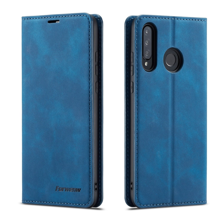 Forwenw Dream Series Oil Edge Strong Magnetism Horizontal Flip Leather Case with Holder & Card Slots & Wallet & Photo Frame, For Huawei P Smart+ (2019), For Huawei P20, For Huawei P20 Pro, For Huawei P20 Lite, For Huawei P30, For Huawei P30 Lite�������...