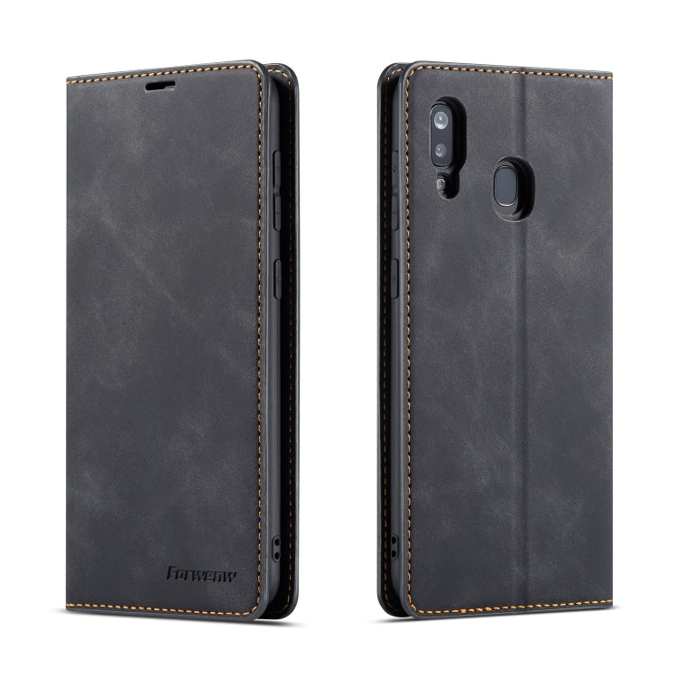 Forwenw Dream Series Oil Edge Strong Magnetism Horizontal Flip Leather Case with Holder & Card Slots & Wallet & Photo Frame, For Huawei P Smart+ (2019), For Huawei P20, For Huawei P20 Pro, For Huawei P20 Lite, For Huawei P30, For Huawei P30 Lite�������...