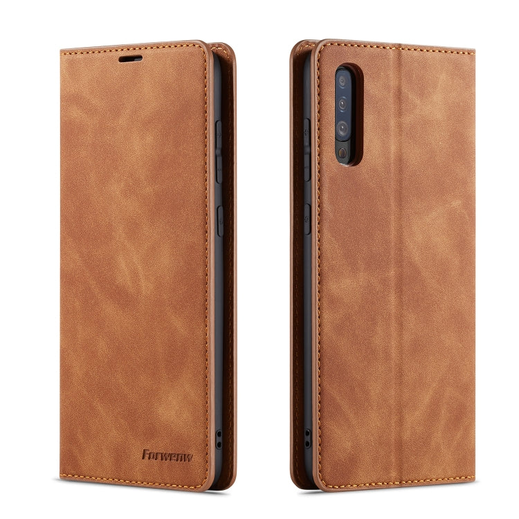 Forwenw Dream Series Oil Edge Strong Magnetism Horizontal Flip Leather Case with Holder & Card Slots & Wallet & Photo Frame, For Huawei P Smart+ (2019), For Huawei P20, For Huawei P20 Pro, For Huawei P20 Lite, For Huawei P30, For Huawei P30 Lite�������...