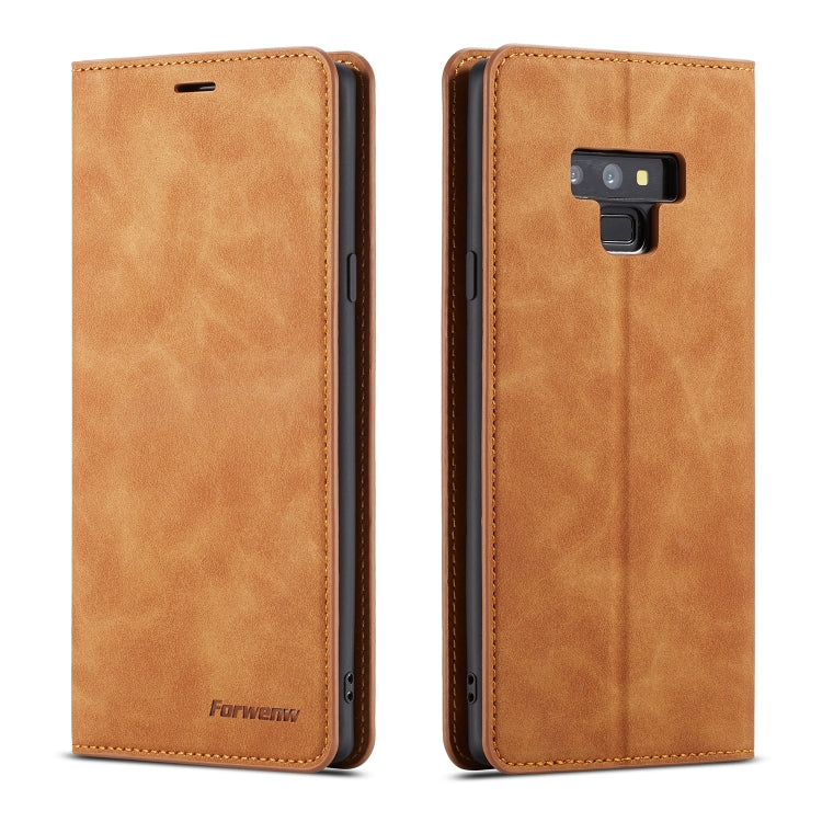 Forwenw Dream Series Oil Edge Strong Magnetism Horizontal Flip Leather Case with Holder & Card Slots & Wallet & Photo Frame, For Huawei P Smart+ (2019), For Huawei P20, For Huawei P20 Pro, For Huawei P20 Lite, For Huawei P30, For Huawei P30 Lite�������...