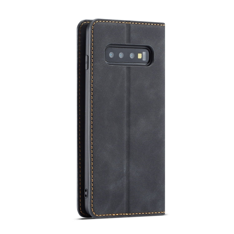 Forwenw Dream Series Oil Edge Strong Magnetism Horizontal Flip Leather Case with Holder & Card Slots & Wallet & Photo Frame, For Galaxy S10+, For Galaxy S10e, For iPhone 6s / 6, For iPhone 6s Plus / 6 Plus, For iPhone SE 2022 / SE 2020 / 8 / 7���������...