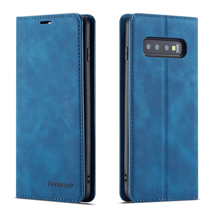 Forwenw Dream Series Oil Edge Strong Magnetism Horizontal Flip Leather Case with Holder & Card Slots & Wallet & Photo Frame, For Galaxy S10+, For Galaxy S10e, For iPhone 6s / 6, For iPhone 6s Plus / 6 Plus, For iPhone SE 2022 / SE 2020 / 8 / 7���������...