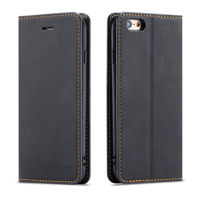 Forwenw Dream Series Oil Edge Strong Magnetism Horizontal Flip Leather Case with Holder & Card Slots & Wallet & Photo Frame, For Galaxy S10+, For Galaxy S10e, For iPhone 6s / 6, For iPhone 6s Plus / 6 Plus, For iPhone SE 2022 / SE 2020 / 8 / 7���������...