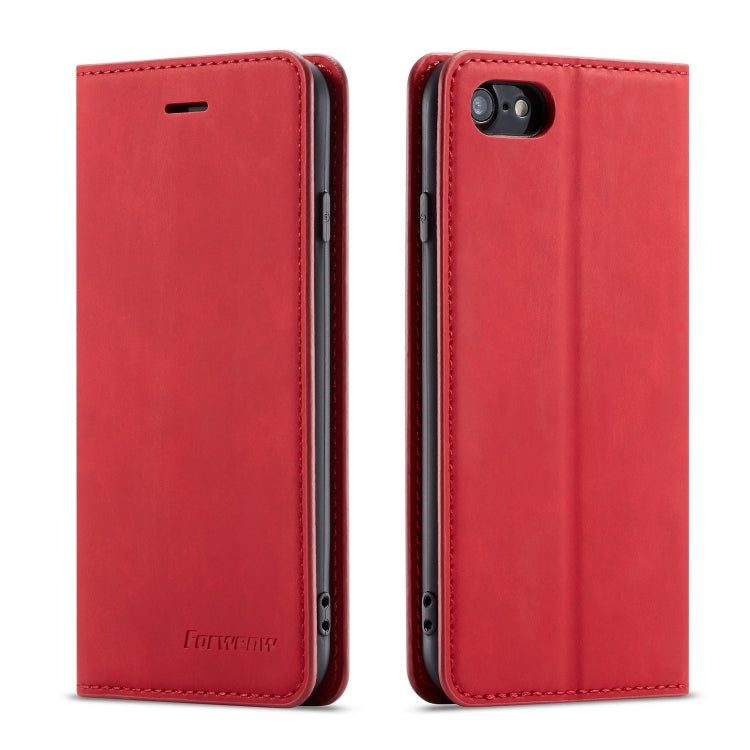 Forwenw Dream Series Oil Edge Strong Magnetism Horizontal Flip Leather Case with Holder & Card Slots & Wallet & Photo Frame, For Galaxy S10+, For Galaxy S10e, For iPhone 6s / 6, For iPhone 6s Plus / 6 Plus, For iPhone SE 2022 / SE 2020 / 8 / 7���������...