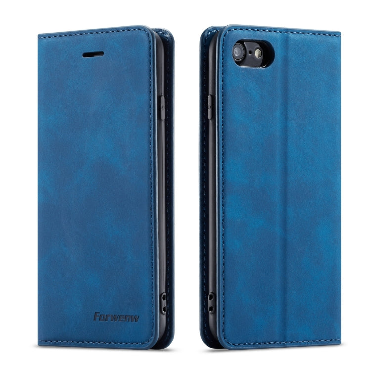 Forwenw Dream Series Oil Edge Strong Magnetism Horizontal Flip Leather Case with Holder & Card Slots & Wallet & Photo Frame, For Galaxy S10+, For Galaxy S10e, For iPhone 6s / 6, For iPhone 6s Plus / 6 Plus, For iPhone SE 2022 / SE 2020 / 8 / 7���������...