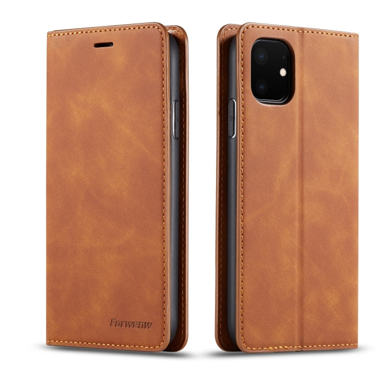Forwenw Dream Series Oil Edge Strong Magnetism Horizontal Flip Leather Case with Holder & Card Slots & Wallet & Photo Frame, For Galaxy S10+, For Galaxy S10e, For iPhone 6s / 6, For iPhone 6s Plus / 6 Plus, For iPhone SE 2022 / SE 2020 / 8 / 7���������...