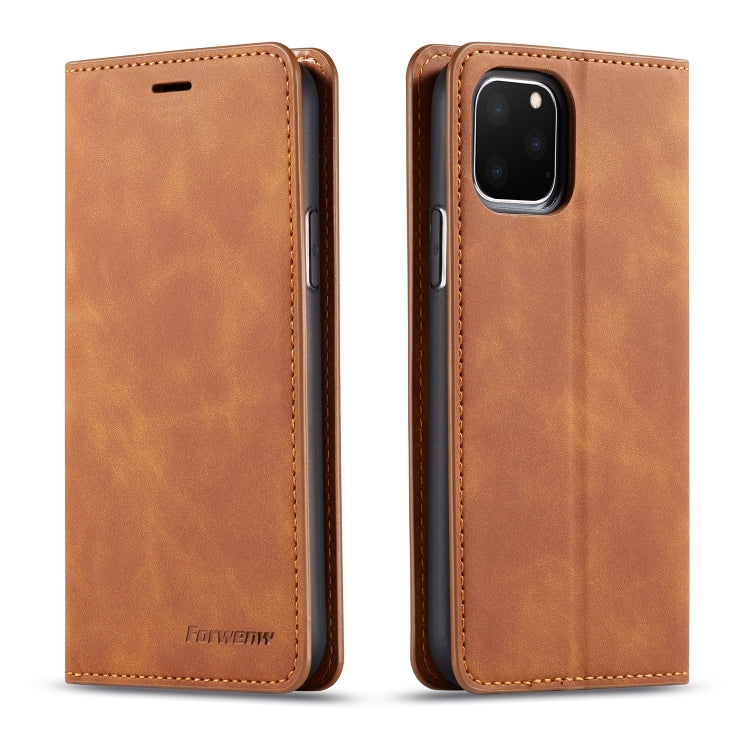 Forwenw Dream Series Oil Edge Strong Magnetism Horizontal Flip Leather Case with Holder & Card Slots & Wallet & Photo Frame, For Galaxy S10+, For Galaxy S10e, For iPhone 6s / 6, For iPhone 6s Plus / 6 Plus, For iPhone SE 2022 / SE 2020 / 8 / 7���������...