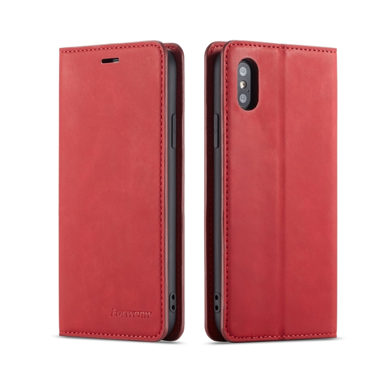 Forwenw Dream Series Oil Edge Strong Magnetism Horizontal Flip Leather Case with Holder & Card Slots & Wallet & Photo Frame, For Galaxy S10+, For Galaxy S10e, For iPhone 6s / 6, For iPhone 6s Plus / 6 Plus, For iPhone SE 2022 / SE 2020 / 8 / 7���������...