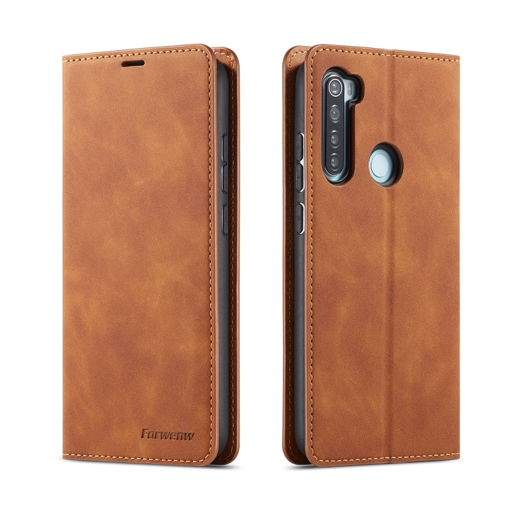 Forwenw Dream Series Oil Edge Strong Magnetism Horizontal Flip Leather Case with Holder & Card Slots & Wallet & Photo Frame, For Galaxy S10+, For Galaxy S10e, For iPhone 6s / 6, For iPhone 6s Plus / 6 Plus, For iPhone SE 2022 / SE 2020 / 8 / 7���������...