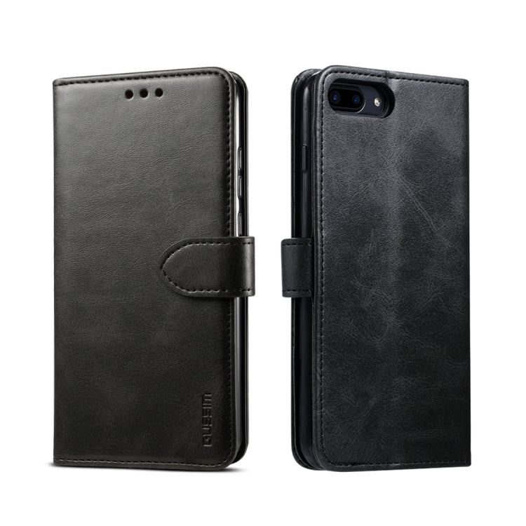 GUSSIM Magnetic Horizontal Flip Leather Case with Holder & Card Slots & & Wallet, For iPhone 6, For iPhone 6 Plus, For iPhone 8 Plus / 7 Plus, For iPhone 8  / 7, For iPhone XS Max, For iPhone X / XS, For iPhone XR, For iPhone 11, For iPhone 11 Pro�����...