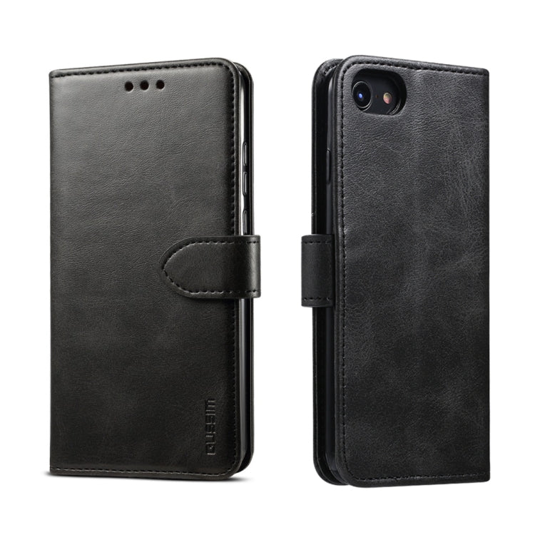 GUSSIM Magnetic Horizontal Flip Leather Case with Holder & Card Slots & & Wallet, For iPhone 6, For iPhone 6 Plus, For iPhone 8 Plus / 7 Plus, For iPhone 8  / 7, For iPhone XS Max, For iPhone X / XS, For iPhone XR, For iPhone 11, For iPhone 11 Pro�����...