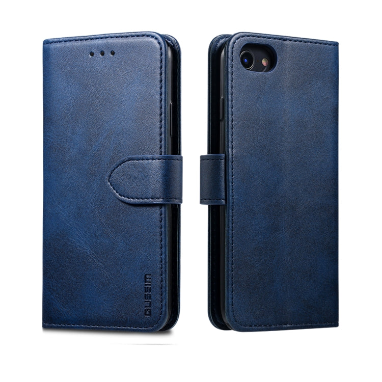 GUSSIM Magnetic Horizontal Flip Leather Case with Holder & Card Slots & & Wallet, For iPhone 6, For iPhone 6 Plus, For iPhone 8 Plus / 7 Plus, For iPhone 8  / 7, For iPhone XS Max, For iPhone X / XS, For iPhone XR, For iPhone 11, For iPhone 11 Pro�����...