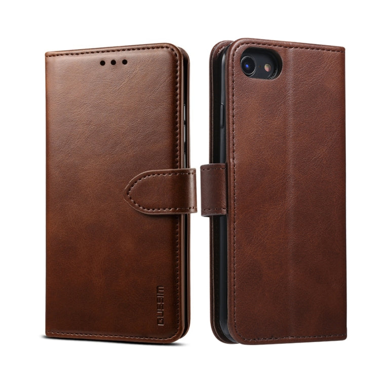 GUSSIM Magnetic Horizontal Flip Leather Case with Holder & Card Slots & & Wallet, For iPhone 6, For iPhone 6 Plus, For iPhone 8 Plus / 7 Plus, For iPhone 8  / 7, For iPhone XS Max, For iPhone X / XS, For iPhone XR, For iPhone 11, For iPhone 11 Pro�����...