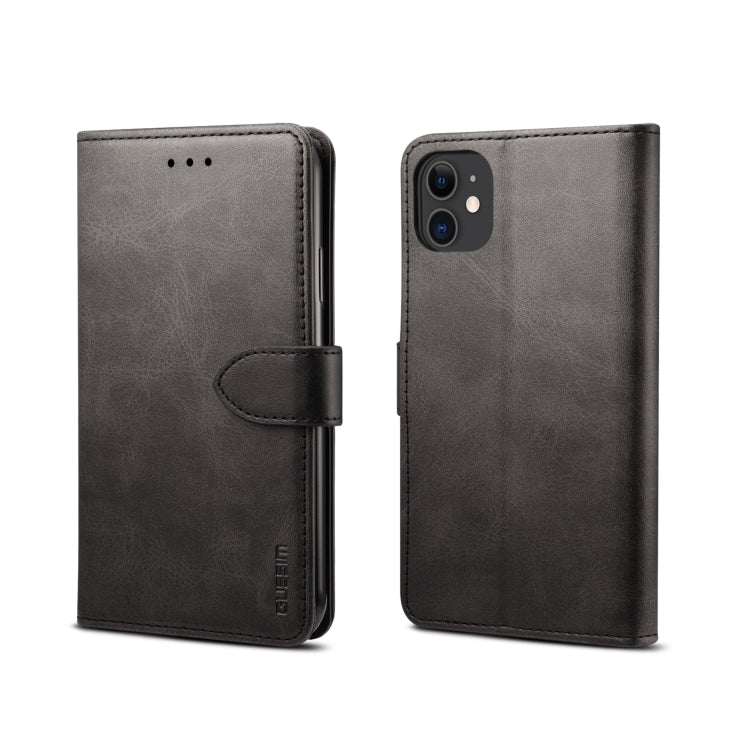 GUSSIM Magnetic Horizontal Flip Leather Case with Holder & Card Slots & & Wallet, For iPhone 6, For iPhone 6 Plus, For iPhone 8 Plus / 7 Plus, For iPhone 8  / 7, For iPhone XS Max, For iPhone X / XS, For iPhone XR, For iPhone 11, For iPhone 11 Pro�����...