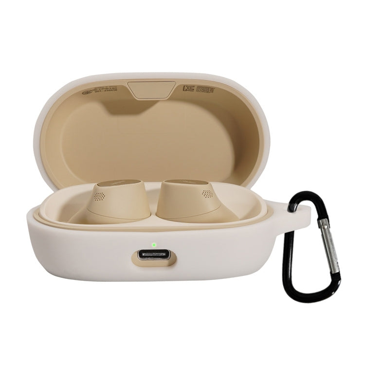 Silicone Earphone Protective Case with Hook, For Jabra Elite 7 Pro