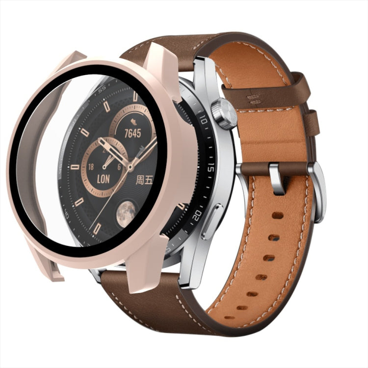 PC + Tempered Glass Watch Protective Case