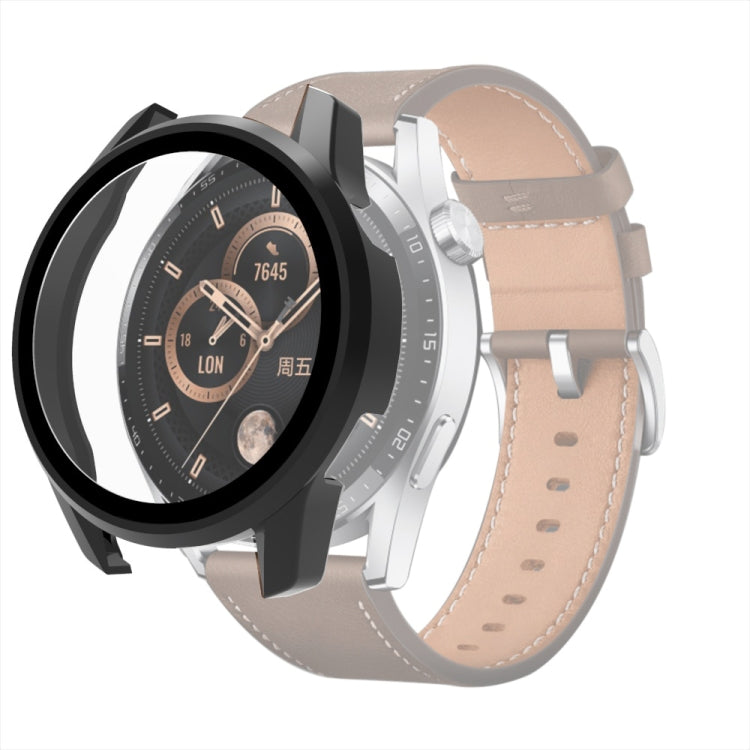 PC + Tempered Glass Watch Protective Case