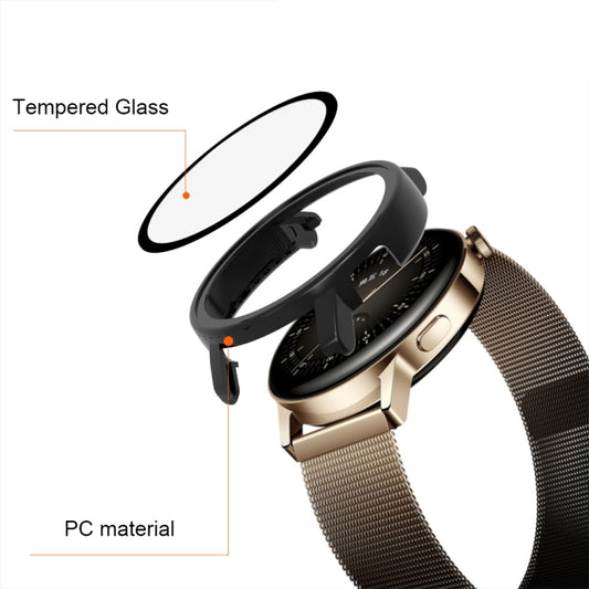 PC + Tempered Glass Watch Protective Case