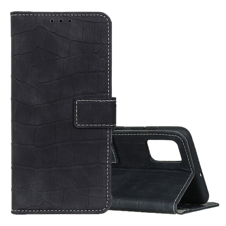 Magnetic Crocodile Texture Horizontal Flip Leather Case with Holder & Card Slots & Wallet, For Galaxy S20