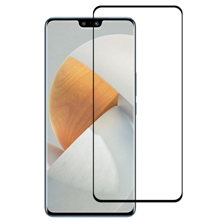 Full Glue Cover Screen Protector Tempered Glass Film, For vivo S12 / V23 5G (1 PC)