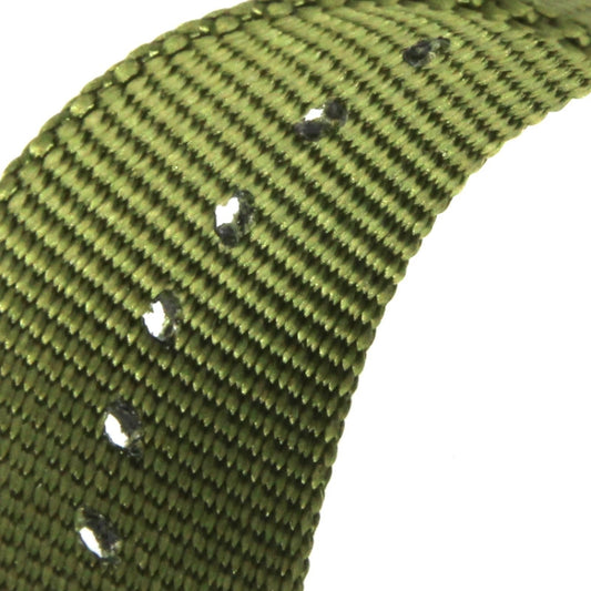 Three-ring Steel Buckle Nylon Watchband