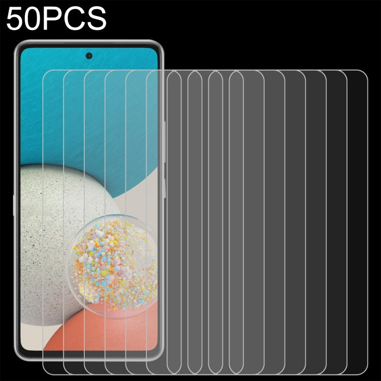 50 PCS 0.26mm 9H 2.5D Tempered Glass Film, For OnePlus Nord 2 CE (50 PCS), For OnePlus Nord N20 5G (50 PCS), For Samsung Galaxy A13 4G (50 PCS), For Samsung Galaxy A53 5G (50 PCS), For Samsung Galaxy A73 (50 PCS), For Xiaomi Mi 11 Lite 5G (50 PCS)�����...