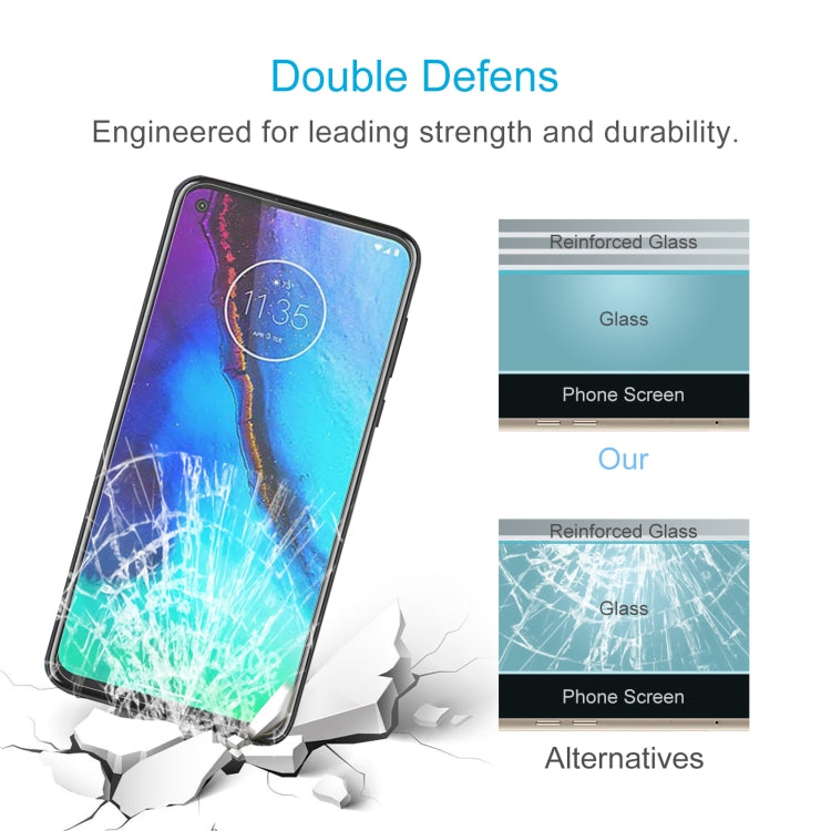 10 PCS 0.26mm 9H 2.5D Tempered Glass Film For Fujitsu Arrows 5G F-51A