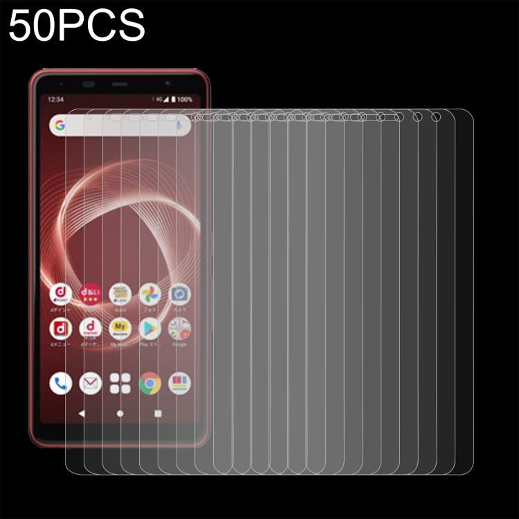 50 PCS 0.26mm 9H 2.5D Tempered Glass Film For Fujitsu Arrows 5G F-51A, For Kyocera DuraForce Ultra 5G (50 PCS), For Motorola Moto G Stylus 2022 (50 PCS), For Kyocera Android One S6 (50 PCS), For Fujitsu Arrows WE (50 PCS), For Fujitsu Arrows Be3 (50 PC...