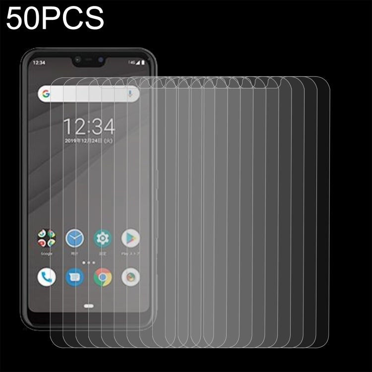 50 PCS 0.26mm 9H 2.5D Tempered Glass Film For Fujitsu Arrows 5G F-51A, For Kyocera DuraForce Ultra 5G (50 PCS), For Motorola Moto G Stylus 2022 (50 PCS), For Kyocera Android One S6 (50 PCS), For Fujitsu Arrows WE (50 PCS), For Fujitsu Arrows Be3 (50 PC...