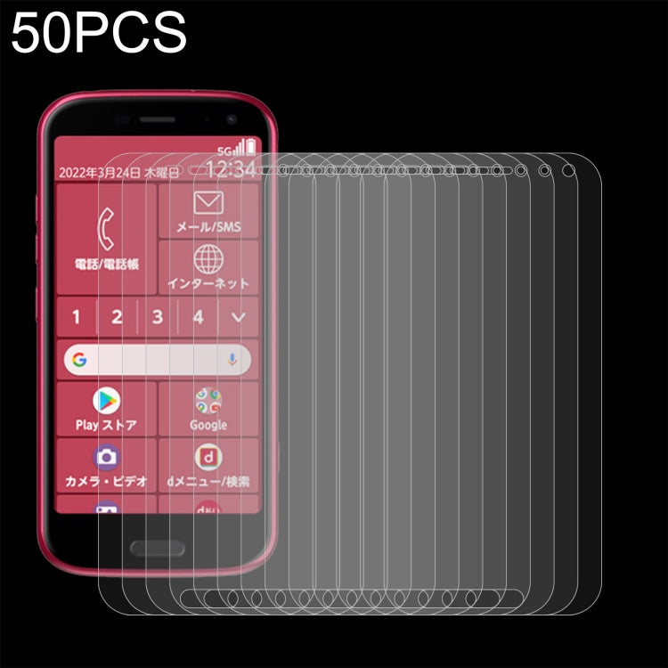 50 PCS 0.26mm 9H 2.5D Tempered Glass Film For Fujitsu Arrows 5G F-51A, For Kyocera DuraForce Ultra 5G (50 PCS), For Motorola Moto G Stylus 2022 (50 PCS), For Kyocera Android One S6 (50 PCS), For Fujitsu Arrows WE (50 PCS), For Fujitsu Arrows Be3 (50 PC...