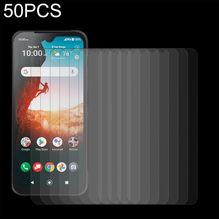 50 PCS 0.26mm 9H 2.5D Tempered Glass Film For Fujitsu Arrows 5G F-51A, For Kyocera DuraForce Ultra 5G (50 PCS), For Motorola Moto G Stylus 2022 (50 PCS), For Kyocera Android One S6 (50 PCS), For Fujitsu Arrows WE (50 PCS), For Fujitsu Arrows Be3 (50 PC...
