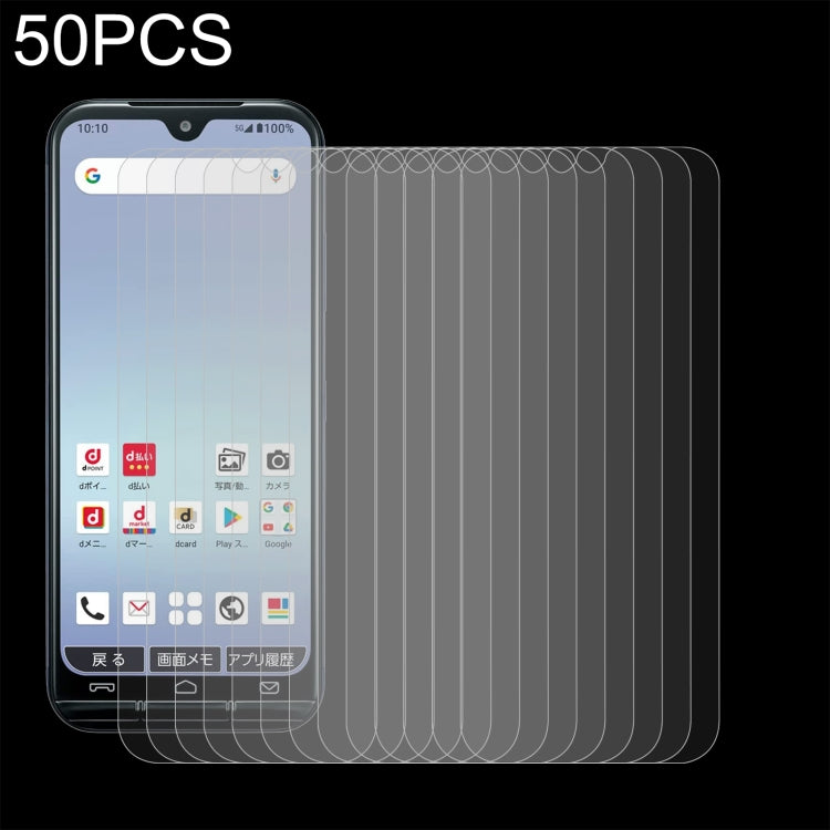 50 PCS 0.26mm 9H 2.5D Tempered Glass Film For Fujitsu Arrows 5G F-51A, For Kyocera DuraForce Ultra 5G (50 PCS), For Motorola Moto G Stylus 2022 (50 PCS), For Kyocera Android One S6 (50 PCS), For Fujitsu Arrows WE (50 PCS), For Fujitsu Arrows Be3 (50 PC...