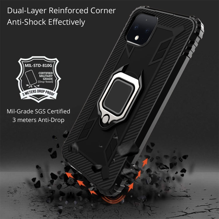 Carbon Fiber Protective Case with 360 Degree Rotating Ring Holder, For Google Pixel 4, For Google Pixel 4 XL, For Huawei Mate 30 Pro, For Huawei Mate 30, For iPhone 11 Pro, For iPhone 11 Pro Max, For iPhone 6 / 7 / 8, For iPhone 6 Plus / 7 Plus / 8 Plu...