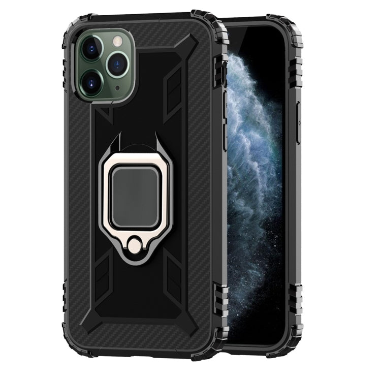Carbon Fiber Protective Case with 360 Degree Rotating Ring Holder, For Google Pixel 4, For Google Pixel 4 XL, For Huawei Mate 30 Pro, For Huawei Mate 30, For iPhone 11 Pro, For iPhone 11 Pro Max, For iPhone 6 / 7 / 8, For iPhone 6 Plus / 7 Plus / 8 Plu...