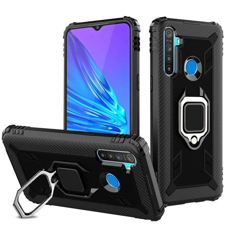 Carbon Fiber Protective Case with 360 Degree Rotating Ring Holder, For Google Pixel 4, For Google Pixel 4 XL, For Huawei Mate 30 Pro, For Huawei Mate 30, For iPhone 11 Pro, For iPhone 11 Pro Max, For iPhone 6 / 7 / 8, For iPhone 6 Plus / 7 Plus / 8 Plu...