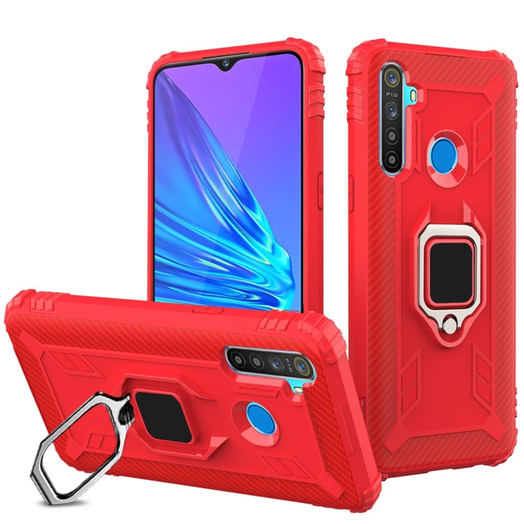 Carbon Fiber Protective Case with 360 Degree Rotating Ring Holder, For Google Pixel 4, For Google Pixel 4 XL, For Huawei Mate 30 Pro, For Huawei Mate 30, For iPhone 11 Pro, For iPhone 11 Pro Max, For iPhone 6 / 7 / 8, For iPhone 6 Plus / 7 Plus / 8 Plu...