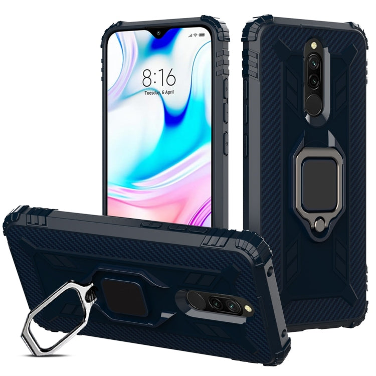 Carbon Fiber Protective Case with 360 Degree Rotating Ring Holder, For Google Pixel 4, For Google Pixel 4 XL, For Huawei Mate 30 Pro, For Huawei Mate 30, For iPhone 11 Pro, For iPhone 11 Pro Max, For iPhone 6 / 7 / 8, For iPhone 6 Plus / 7 Plus / 8 Plu...