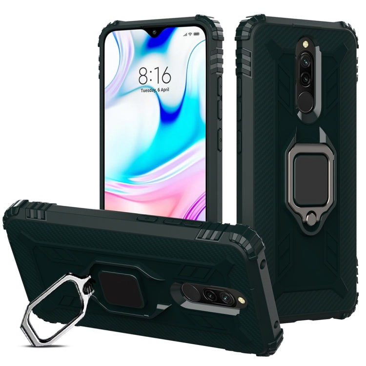 Carbon Fiber Protective Case with 360 Degree Rotating Ring Holder, For Google Pixel 4, For Google Pixel 4 XL, For Huawei Mate 30 Pro, For Huawei Mate 30, For iPhone 11 Pro, For iPhone 11 Pro Max, For iPhone 6 / 7 / 8, For iPhone 6 Plus / 7 Plus / 8 Plu...