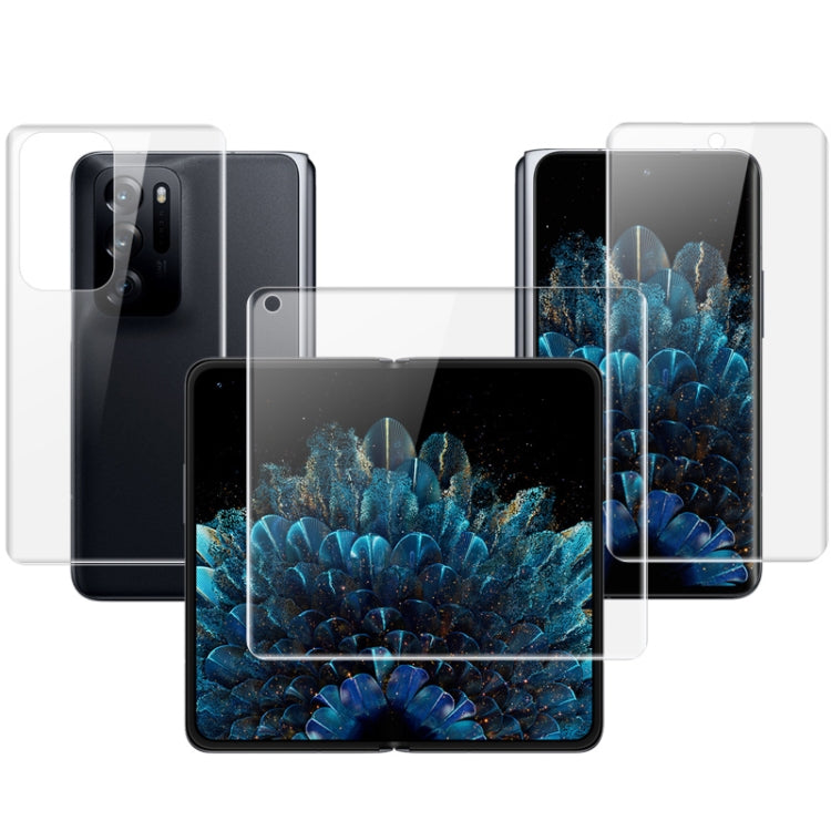 imak Hydrogel Film III Full Coverage Screen + Back Cover Protector, For OPPO Find N